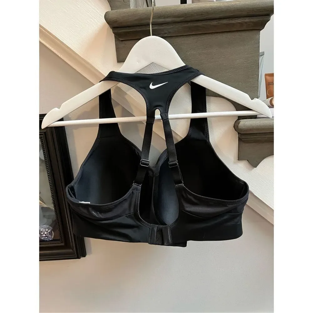 Nike Black Dri-Fit Extra Support Sports Bra sz L Cup A-C NWT